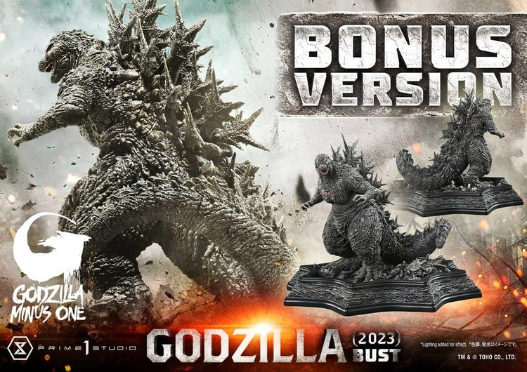 [PREORDINE] Godzilla Minus One (Film) Busto Life Size 1/1 Godzilla (2023) Bonus Ver. 87 cm - Prime 1 Studio - Busti 1/1 a grandezza naturale