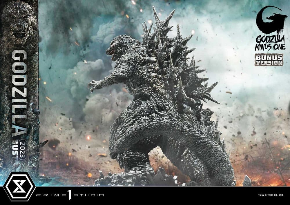 [PREORDINE] Godzilla Minus One (Film) Busto Life Size 1/1 Godzilla (2023) Bonus Ver. 87 cm - Prime 1 Studio - Busti 1/1 a grandezza naturale