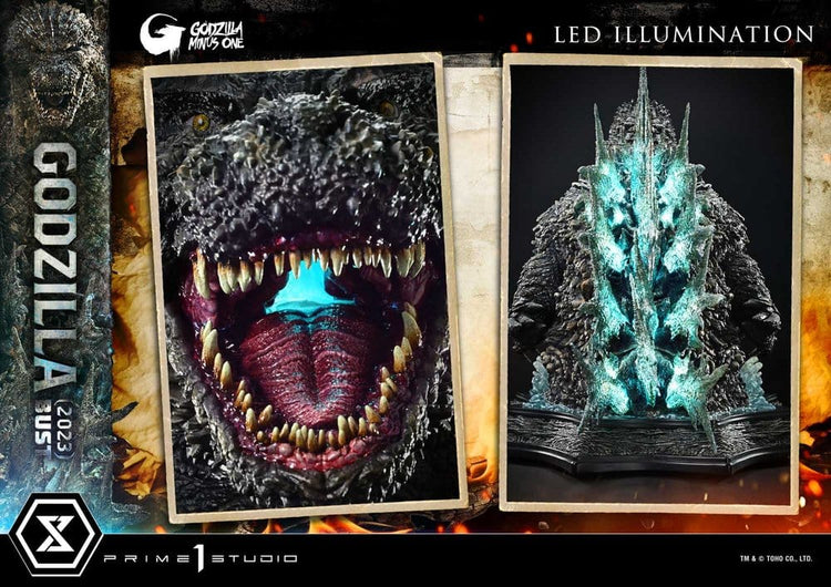 [PREORDINE] Godzilla Minus One (Film) Busto Life Size 1/1 Godzilla (2023) Bonus Ver. 87 cm - Prime 1 Studio - Busti 1/1 a grandezza naturale