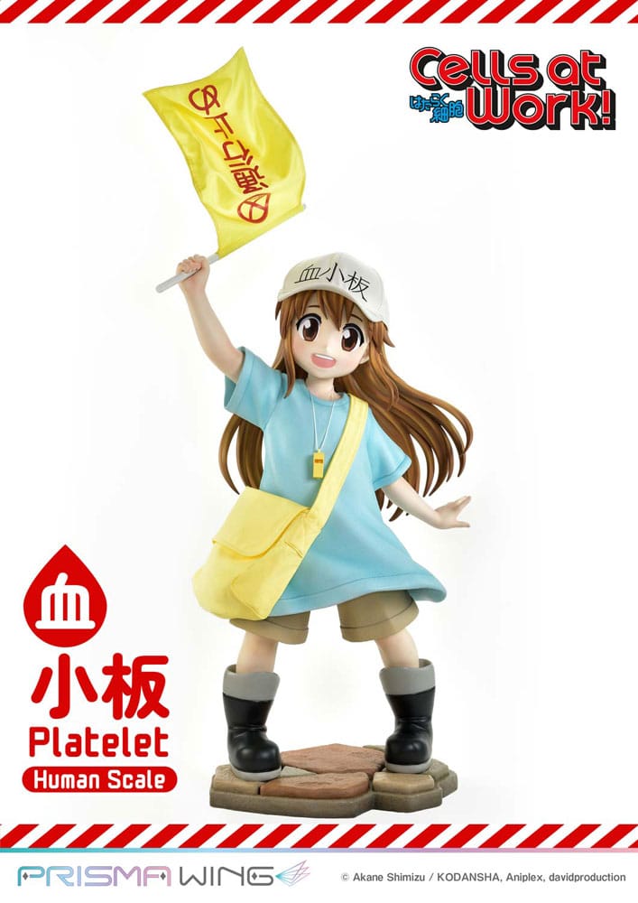 [PREORDINE] Cells at Work! Statua Platelet Life Scale Masterline 100 cm - Prime 1 Studio - Statue