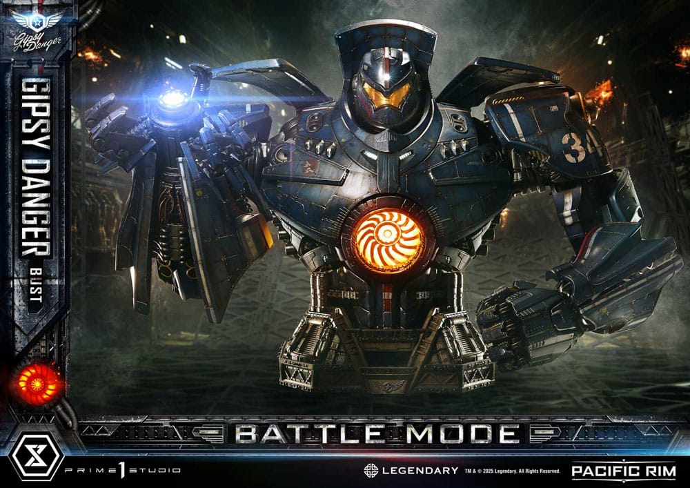 [PREORDINE] Pacific Rim - Busto Gipsy Danger Battle Mode 1/1 (75 cm) - Prime 1 Studio - Busti 1/1 a grandezza naturale
