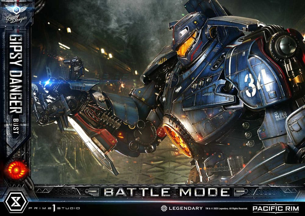 [PREORDINE] Pacific Rim - Busto Gipsy Danger Battle Mode 1/1 (75 cm) - Prime 1 Studio - Busti 1/1 a grandezza naturale