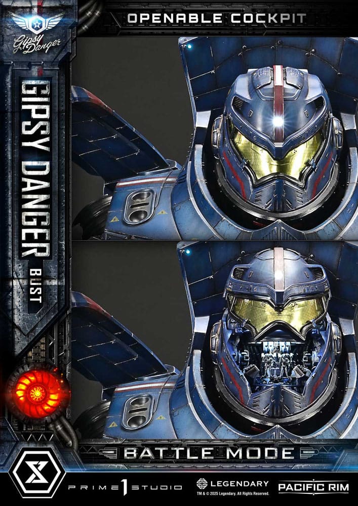 [PREORDINE] Pacific Rim - Busto Gipsy Danger Battle Mode 1/1 (75 cm) - Prime 1 Studio - Busti 1/1 a grandezza naturale