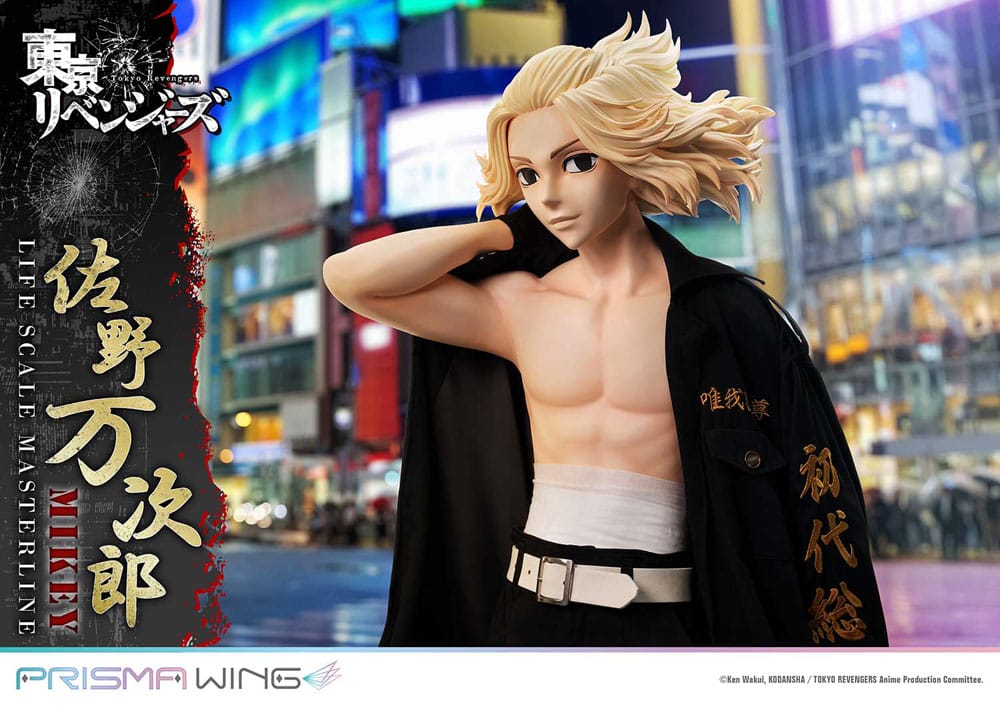 [PREORDINE] Statua Tokyo Revengers Life Scale Masterline - Manjiro Sano 169 cm - Prime 1 Studio - Statue