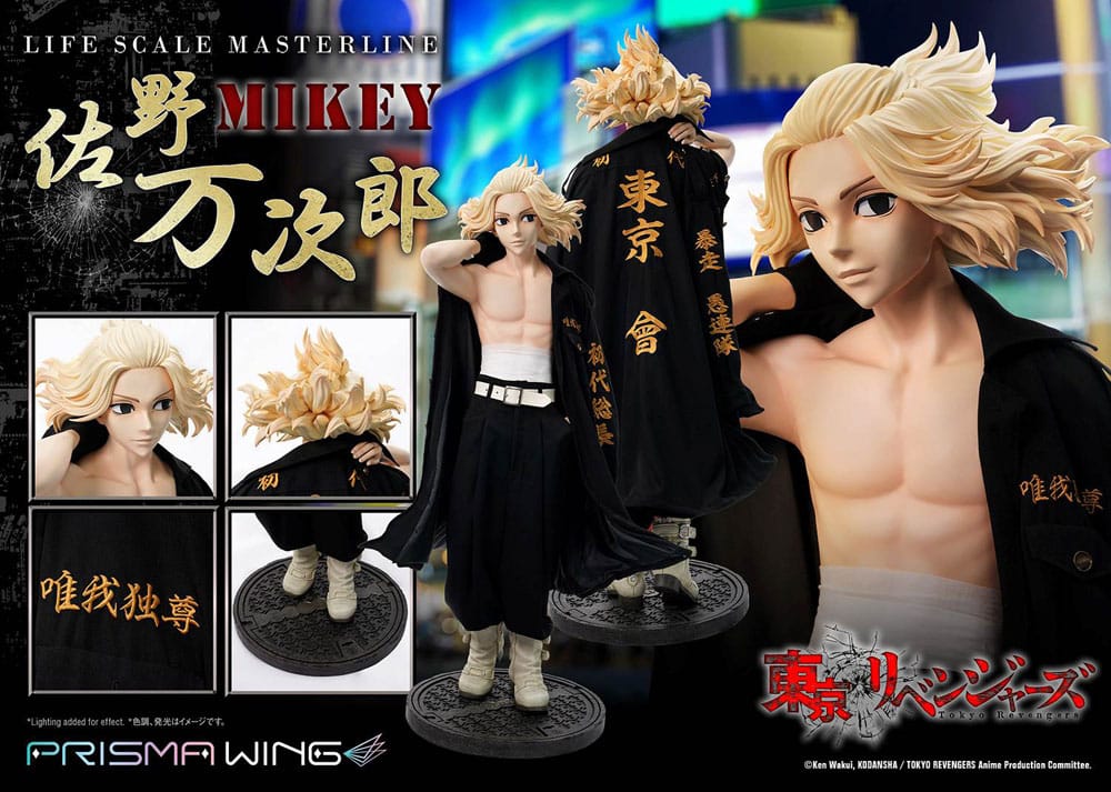 [PREORDINE] Statua Tokyo Revengers Life Scale Masterline - Manjiro Sano 169 cm - Prime 1 Studio - Statue