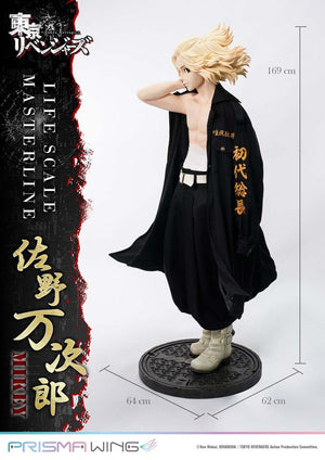 [PREORDINE] Statua Tokyo Revengers Life Scale Masterline - Manjiro Sano 169 cm - Prime 1 Studio - Statue