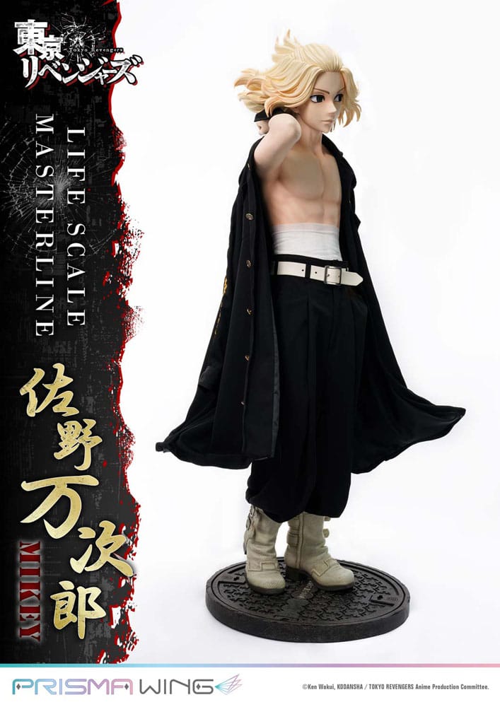 [PREORDINE] Statua Tokyo Revengers Life Scale Masterline - Manjiro Sano 169 cm - Prime 1 Studio - Statue