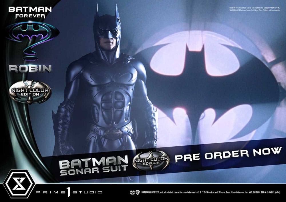[PREORDINE] Statua Batman Sonar Suit Night Color Edition 95 cm - Batman Forever - Prime 1 Studio - Statue