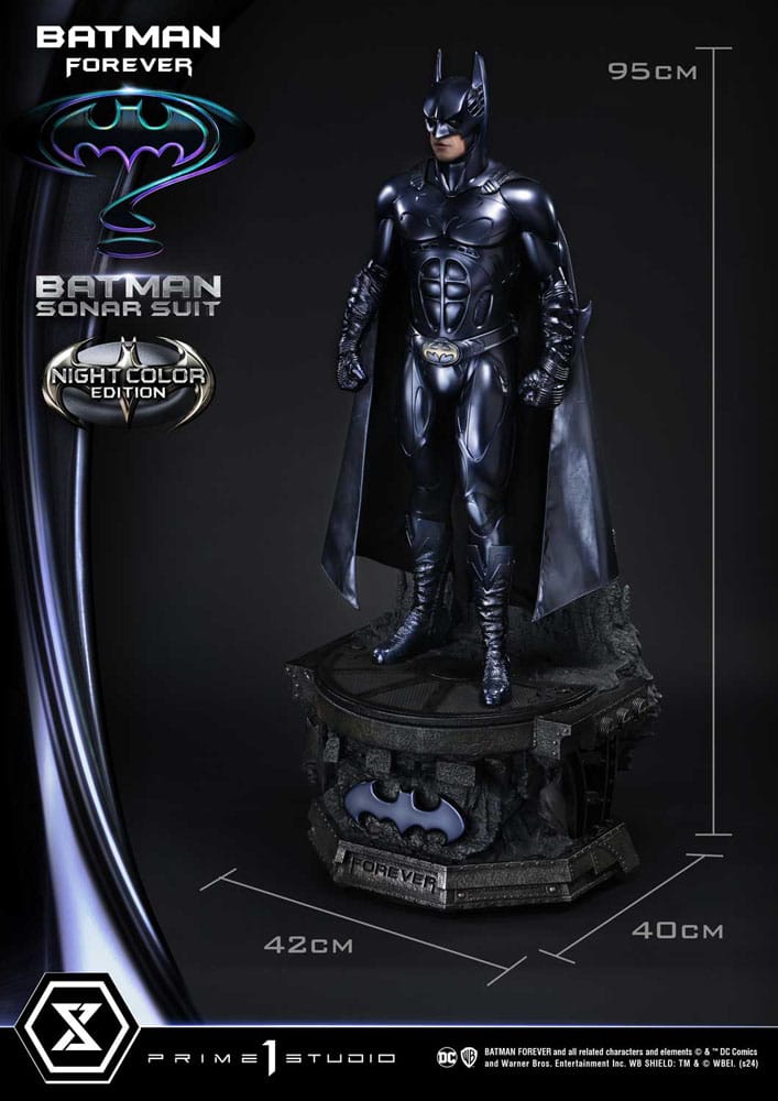 [PREORDINE] Batman Forever Statue Museum Masterline 1/3 - Batman Sonar Suit Night Color Edition 95 cm - Prime 1 Studio - Statue