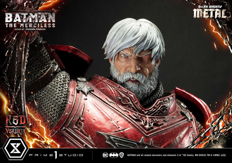 [PREORDINE] Dark Nights: Death Metal Statua 1/3 The Merciless Red Version 111 cm - Prime 1 Studio - Statue