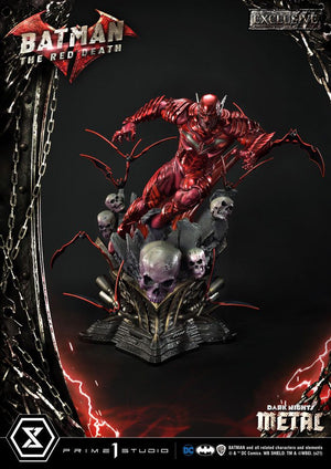 [PREORDINE] Dark Nights: Metal Statue 1/3 The Red Death & The Red Death Exclusive 75 cm - Prime 1 Studio - Prime 1 Studio - Statue