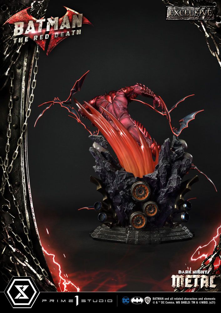 [PREORDINE] Dark Nights: Metal Statue 1/3 The Red Death & The Red Death Exclusive 75 cm - Prime 1 Studio - Prime 1 Studio - Statue
