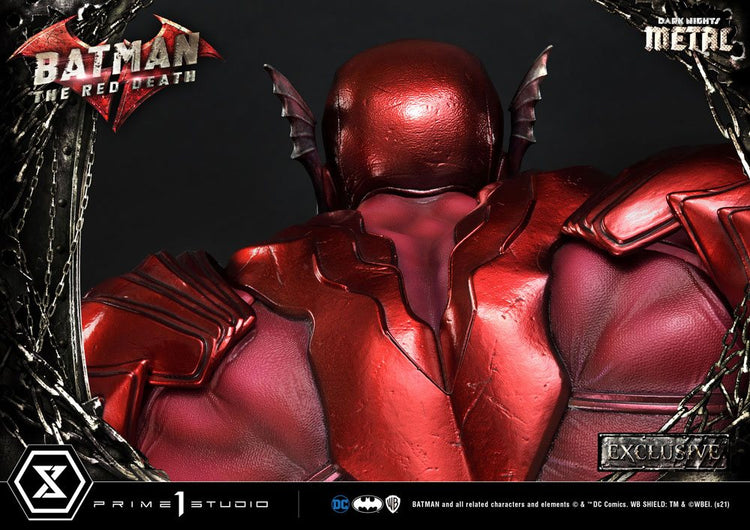 [PREORDINE] Dark Nights: Metal Statue 1/3 The Red Death & The Red Death Exclusive 75 cm - Prime 1 Studio - Prime 1 Studio - Statue