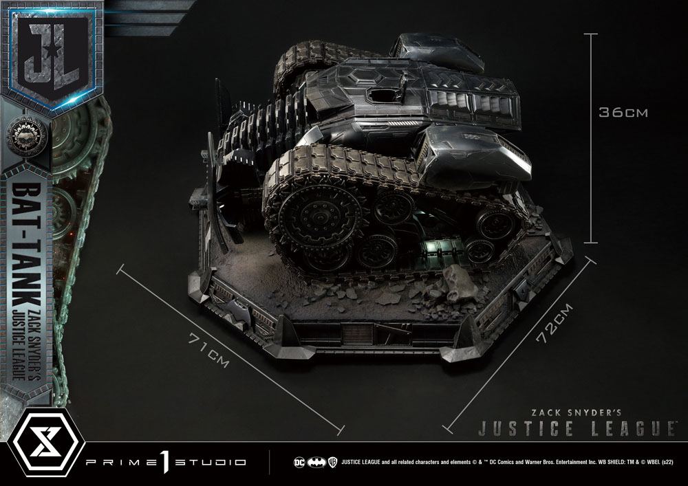 [PREORDINE] Justice League di Zack Snyder - Diorama Bat-Tank Museum Masterline 36 cm - Prime 1 Studio - Diorami