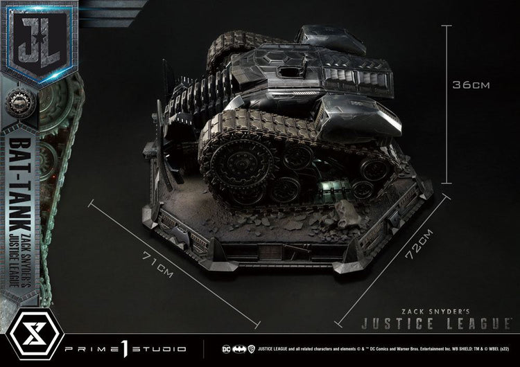 [PREORDINE] Justice League di Zack Snyder - Diorama Bat-Tank Museum Masterline 36 cm - Prime 1 Studio - Diorami