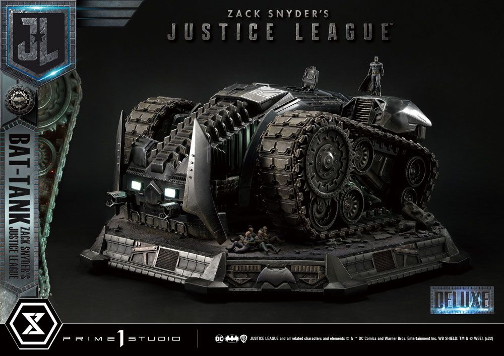 [PREORDINE] Diorama Museum Masterline Justice League di Zack Snyder: Bat-Tank Deluxe Version 36 cm - Prime 1 Studio - Diorami