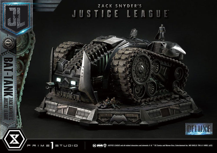 [PREORDINE] Diorama Museum Masterline Justice League di Zack Snyder: Bat-Tank Deluxe Version 36 cm - Prime 1 Studio - Diorami
