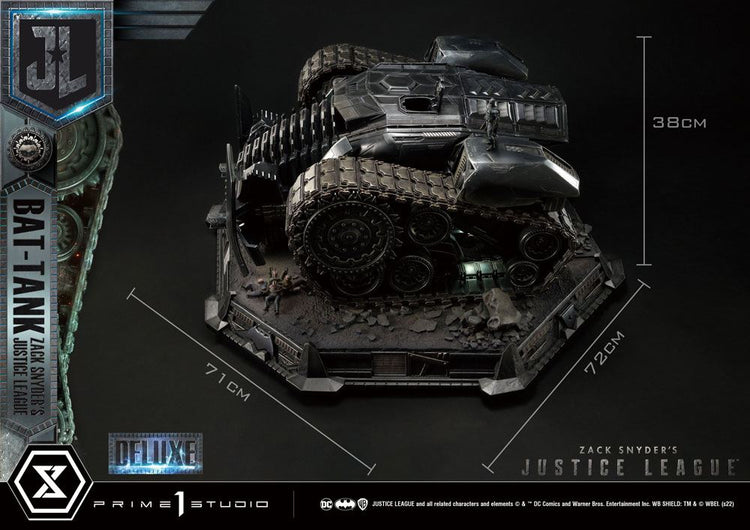 [PREORDINE] Diorama Museum Masterline Justice League di Zack Snyder: Bat-Tank Deluxe Version 36 cm - Prime 1 Studio - Diorami
