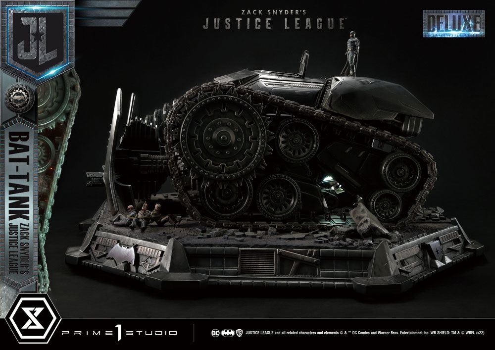 [PREORDINE] Diorama Museum Masterline Justice League di Zack Snyder: Bat-Tank Deluxe Version 36 cm - Prime 1 Studio - Diorami
