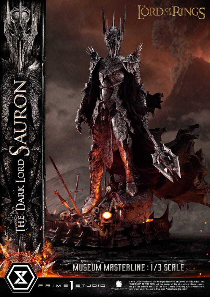 [PREORDINE] Statua Lord of the Rings Museum Masterline 1/3 Sauron Bonus Version 117 cm - Prime 1 Studio - Statue
