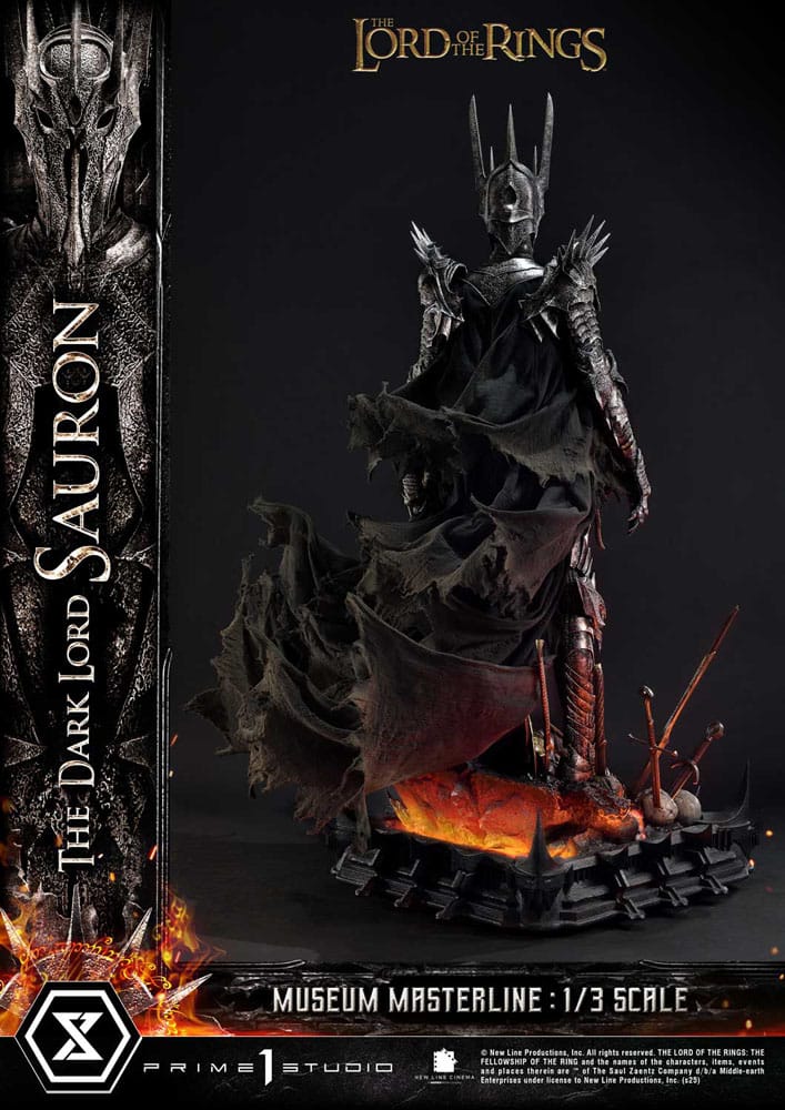 [PREORDINE] Statua Lord of the Rings Museum Masterline 1/3 Sauron Bonus Version 117 cm - Prime 1 Studio - Statue