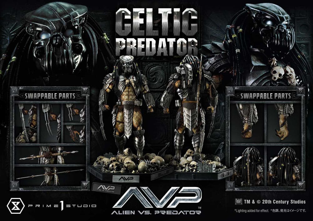 [PREORDINE] Statua Alien vs Predator: Celtic Predator Museum Masterline 1/3 - 95 cm - Prime 1 Studio - Statue