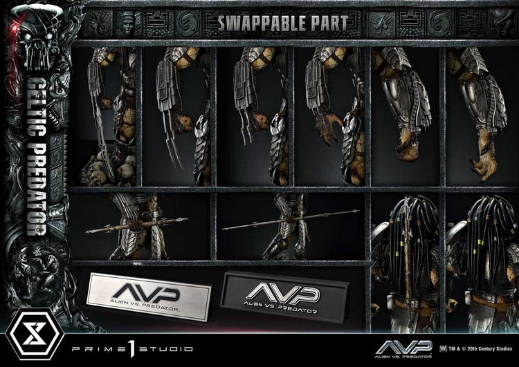 [PREORDINE] Statua Alien vs Predator: Celtic Predator Museum Masterline 1/3 - 95 cm - Prime 1 Studio - Statue