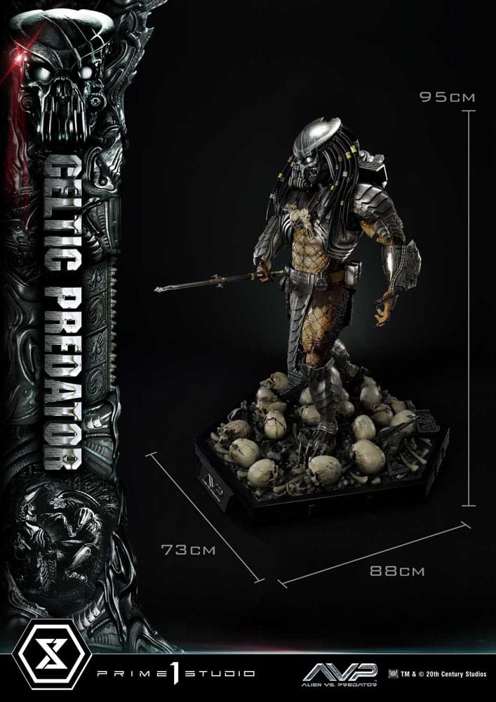 [PREORDINE] Statua Alien vs Predator: Celtic Predator Museum Masterline 1/3 - 95 cm - Prime 1 Studio - Statue