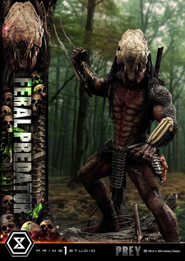 [PREORDINE] Statua Prey (Film) Museum Masterline 1/3 Feral Predator 89 cm - Prime 1 Studio - Statue