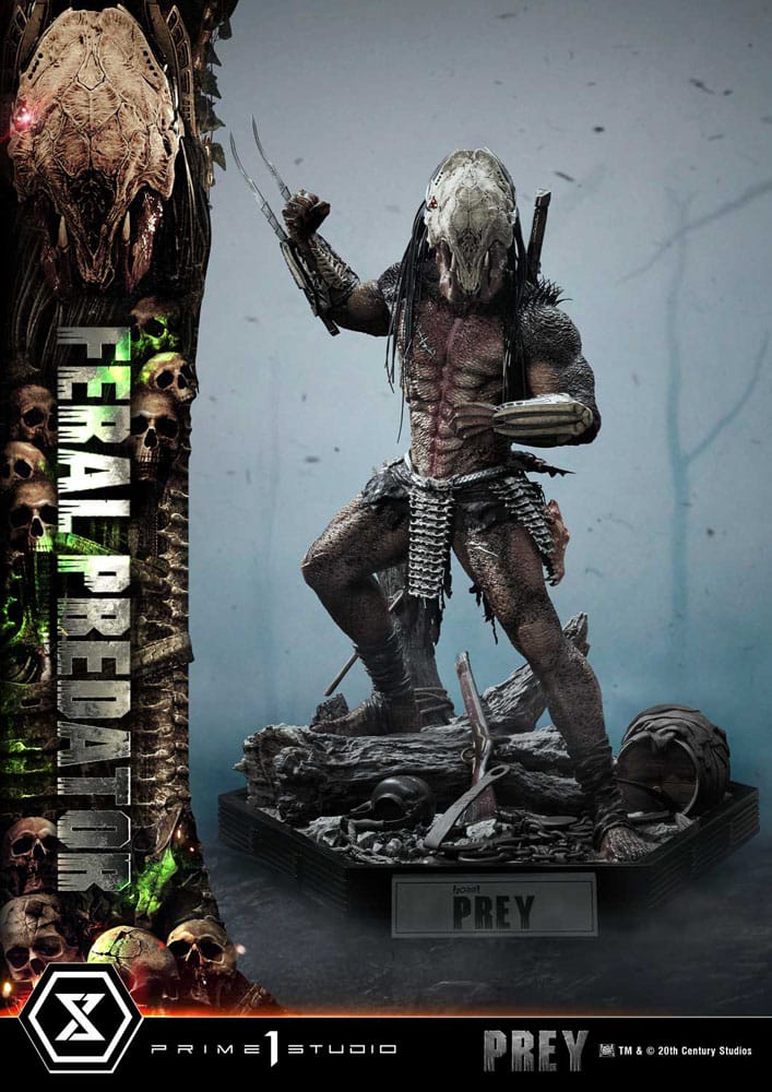 [PREORDINE] Statua Prey (Film) Museum Masterline 1/3 Feral Predator 89 cm - Prime 1 Studio - Statue