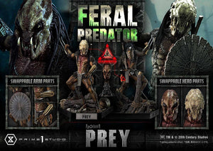 [PREORDINE] Statua Prey (Film) Museum Masterline 1/3 Feral Predator 89 cm - Prime 1 Studio - Statue