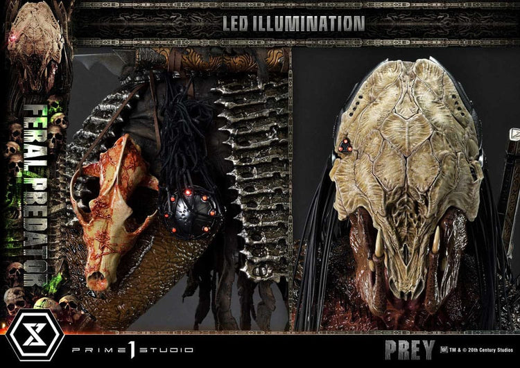 [PREORDINE] Statua Prey (Film) Museum Masterline 1/3 Feral Predator 89 cm - Prime 1 Studio - Statue