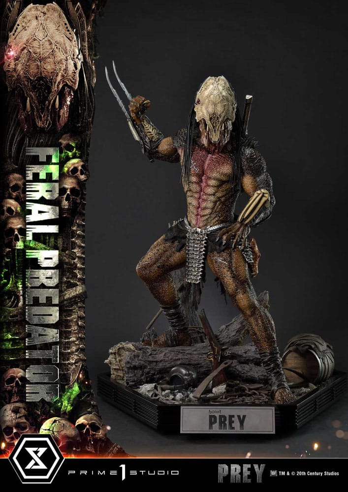 [PREORDINE] Statua Prey (Film) Museum Masterline 1/3 Feral Predator 89 cm - Prime 1 Studio - Statue
