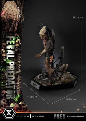 [PREORDINE] Statua Prey (Film) Museum Masterline 1/3 Feral Predator 89 cm - Prime 1 Studio - Statue