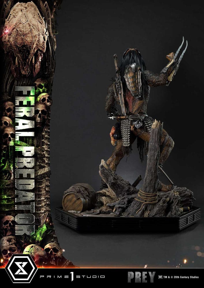 [PREORDINE] Statua Prey (Film) Museum Masterline 1/3 Feral Predator 89 cm - Prime 1 Studio - Statue