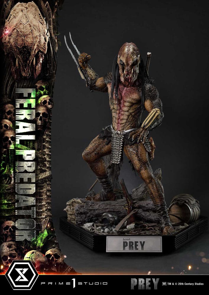 [PREORDINE] Statua Prey (Film) Museum Masterline 1/3 Feral Predator 89 cm - Prime 1 Studio - Statue