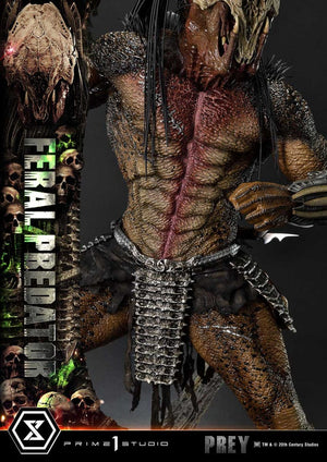 [PREORDINE] Statua Prey (Film) Museum Masterline 1/3 Feral Predator 89 cm - Prime 1 Studio - Statue
