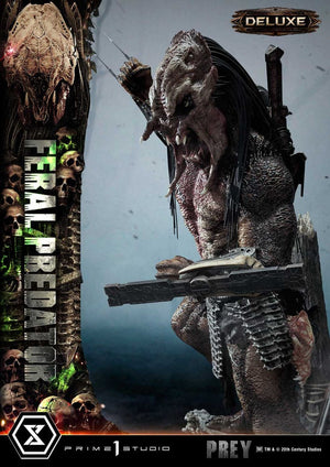 [PREORDINE] Statua Prey (Film) Museum Masterline 1/3 Feral Predator Deluxe Version 89 cm - Prime 1 Studio - Statue