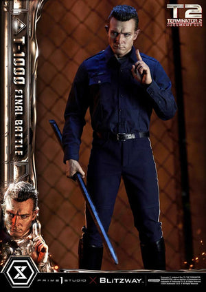 [PREORDINE] Terminator 2 - Statua Museum Masterline 1/3 T-1000 Final Battle Deluxe Version 73 cm - Prime 1 Studio - Statue