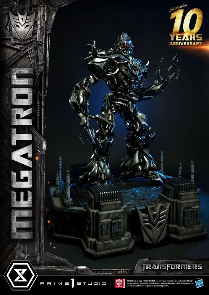 [PREORDINE] Statua Transformers Museum Masterline Megatron Deluxe Bonus Version 84 cm - Prime 1 Studio - Statue