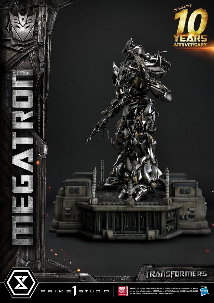 [PREORDINE] Statua Transformers Museum Masterline Megatron Deluxe Bonus Version 84 cm - Prime 1 Studio - Statue