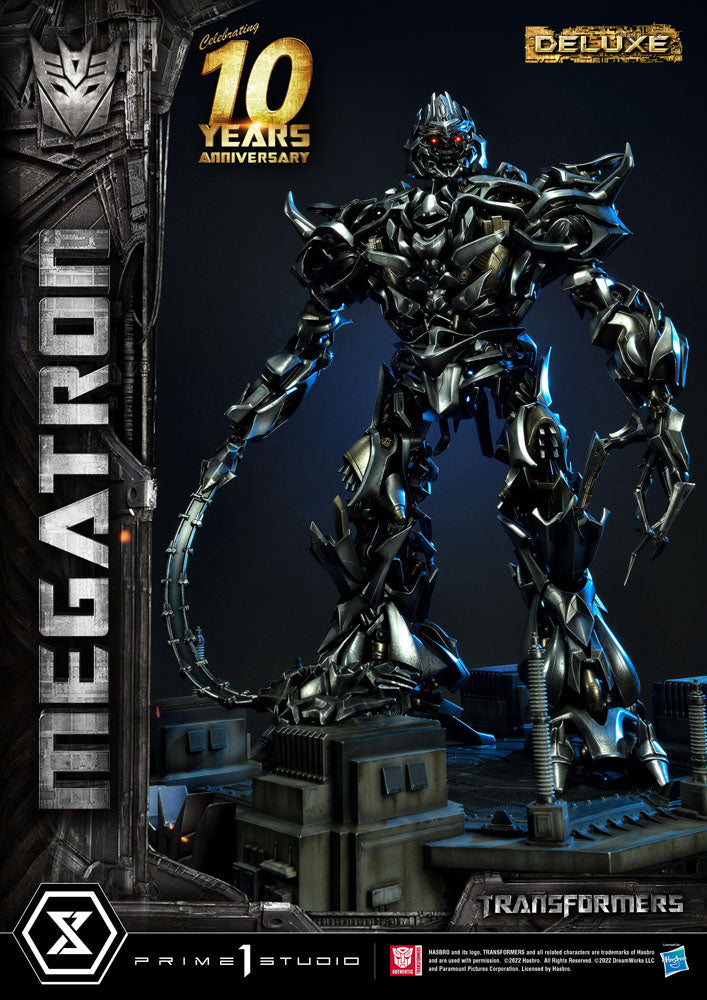 [PREORDINE] Transformers Statue Museum Masterline Megatron Deluxe Bonus Version 84 cm - Prime 1 Studio - Statue