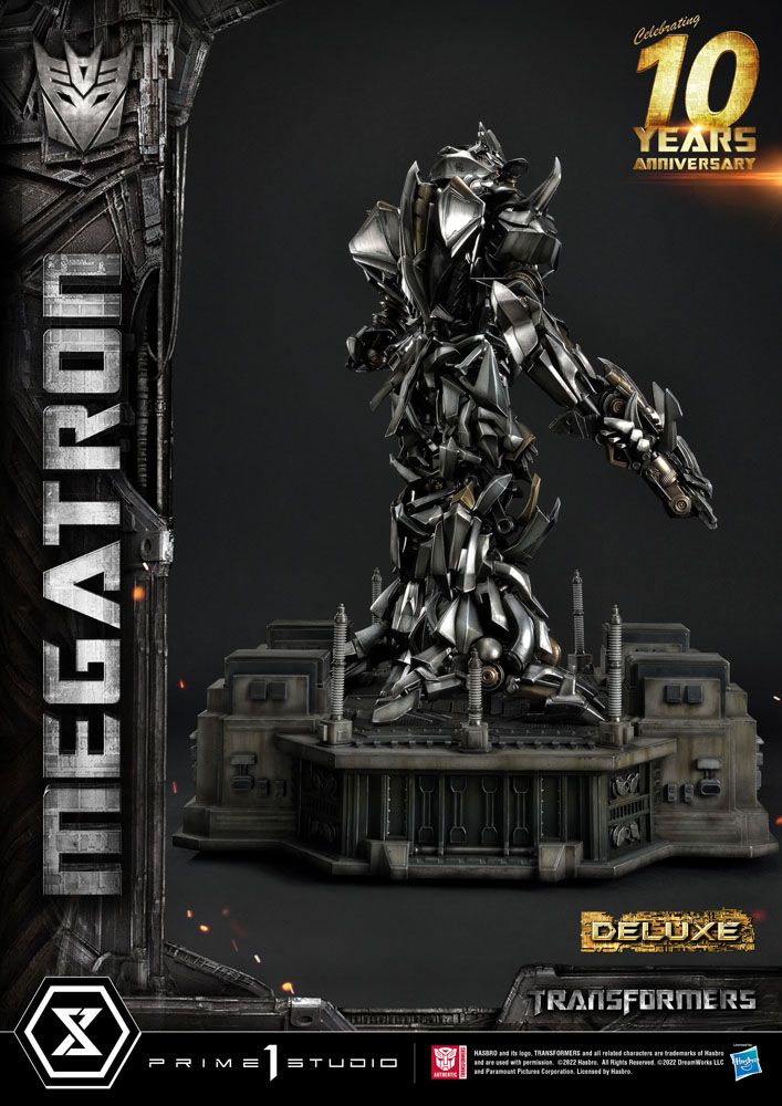 [PREORDINE] Transformers Statue Museum Masterline Megatron Deluxe Bonus Version 84 cm - Prime 1 Studio - Statue