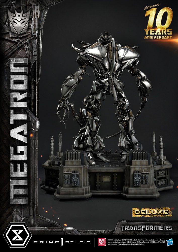 [PREORDINE] Transformers Statue Museum Masterline Megatron Deluxe Bonus Version 84 cm - Prime 1 Studio - Statue