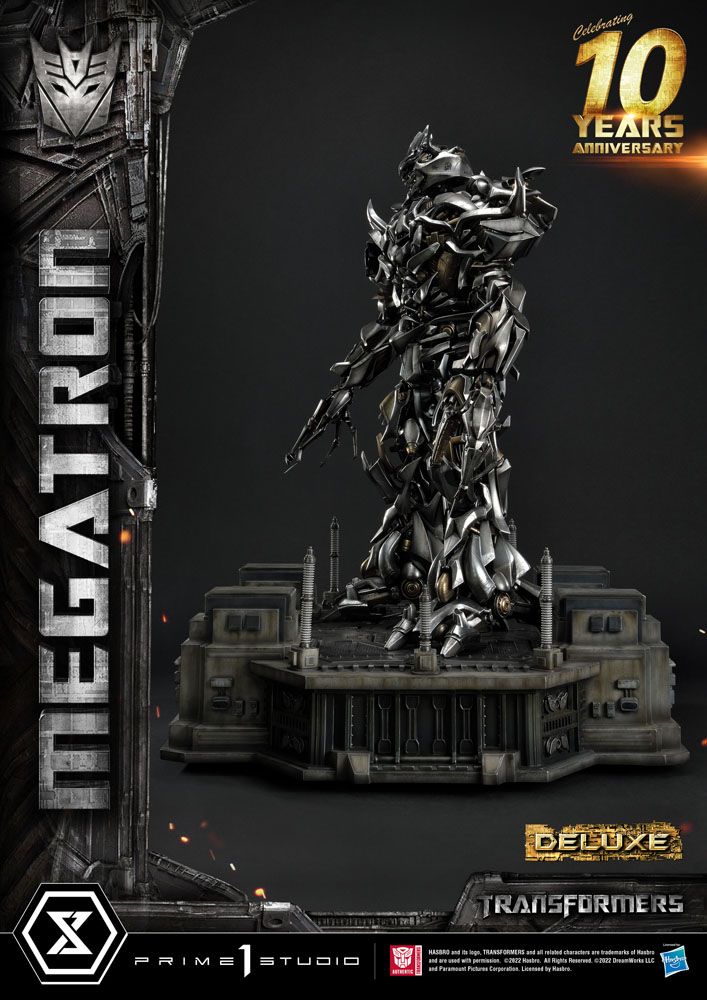 [PREORDINE] Transformers Statue Museum Masterline Megatron Deluxe Bonus Version 84 cm - Prime 1 Studio - Statue