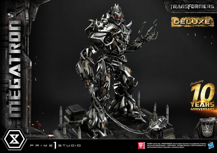 [PREORDINE] Transformers Statue Museum Masterline Megatron Deluxe Bonus Version 84 cm - Prime 1 Studio - Statue