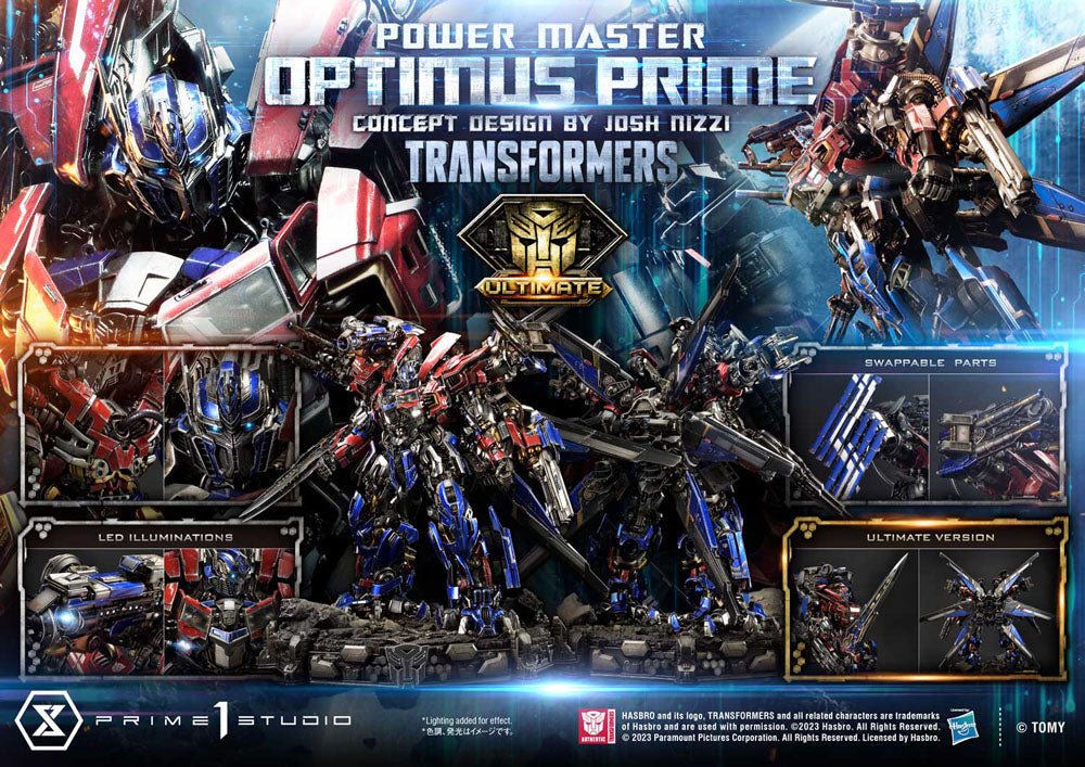 [PREORDINE] Statua Transformers Powermaster Optimus Prime Concept by Josh Nizzi Ultimate Version 99 cm - Prime 1 Studio - Statue