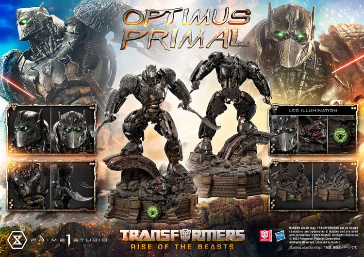 [PREORDINE] Transformers: Rise of the Beasts - Statua Optimus Primal Museum Masterline 72 cm - Prime 1 Studio - Statue