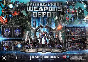 [PREORDINE] Transformers: Dark of the Moon - Statua Optimus Prime Weapons Depot 127 cm - Prime 1 Studio - Statue