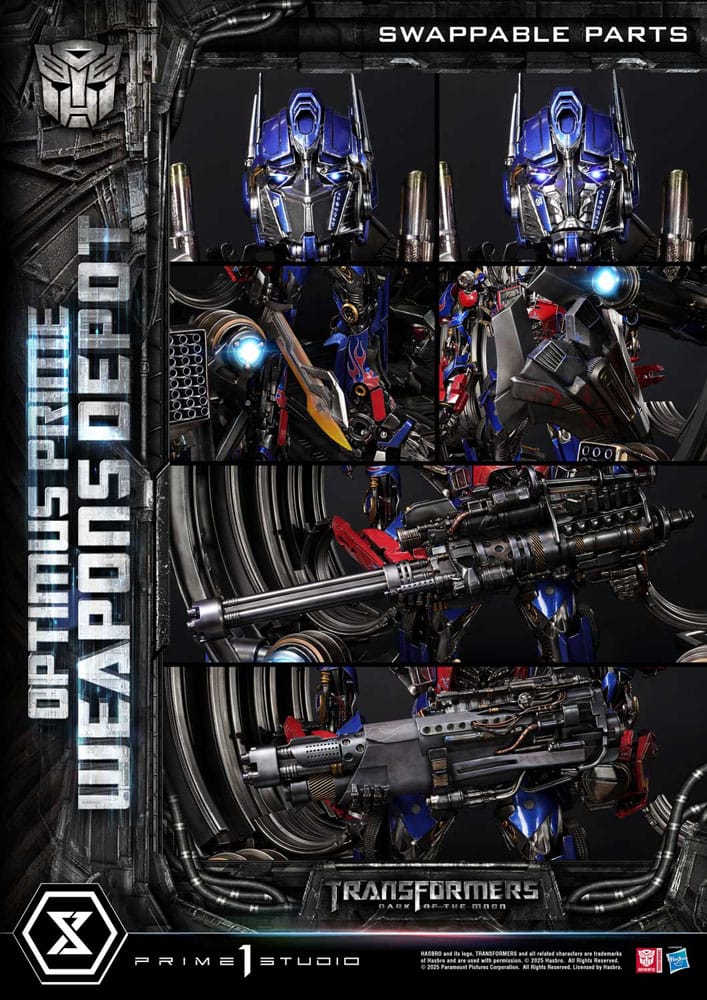 [PREORDINE] Transformers: Dark of the Moon - Statua Optimus Prime Weapons Depot 127 cm - Prime 1 Studio - Statue